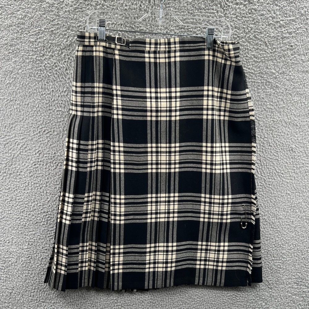 Womens Plaid Kilt 16 Pleated Tartan Scottish Traditional Heritage Preppy Classic